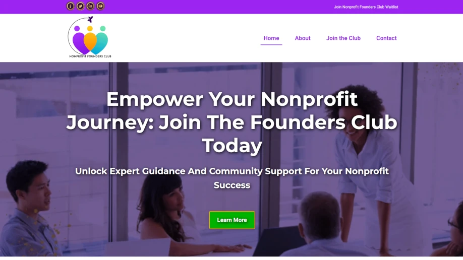 https://nonprofitfoundersclub.com/