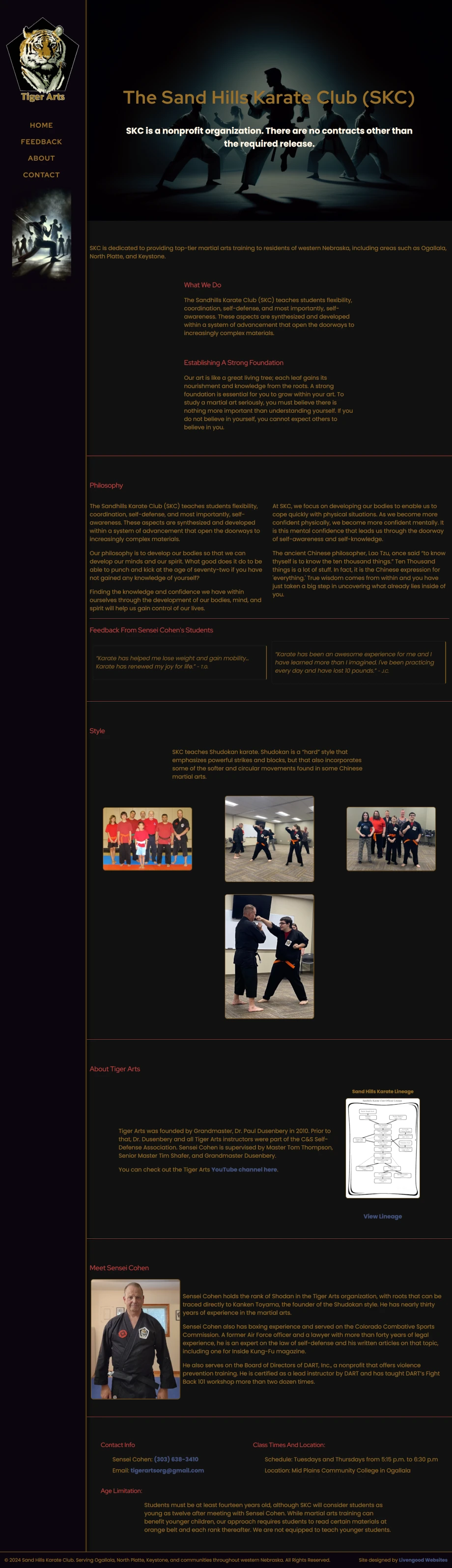 Sand Hills Karate Club