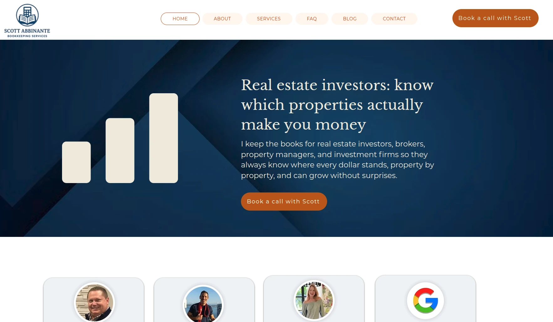 Scott Abbinante website preview